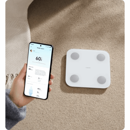 Pèse Personne Xiaomi Body Composition Scale S400 Blanc – 50966 Tunisie