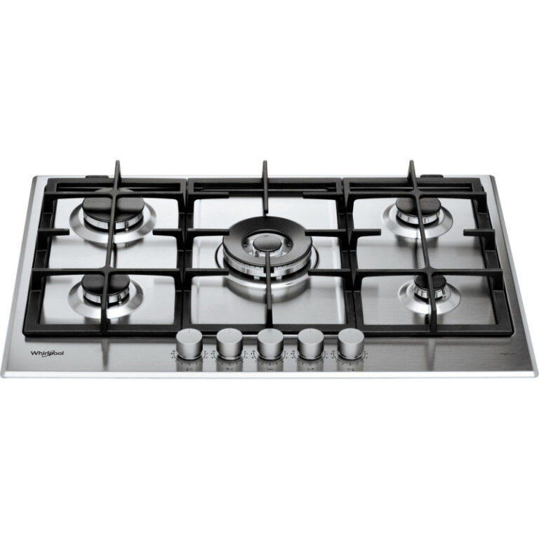 Plaque de Cuisson Whirlpool GMA7522IX 5 Feux 75 cm Inox Tunisie