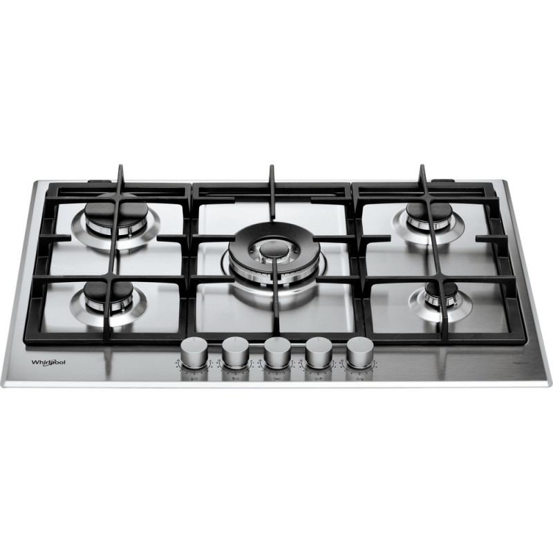 Plaque de Cuisson Whirlpool GMA7522IX 5 Feux 75 cm Inox Tunisie