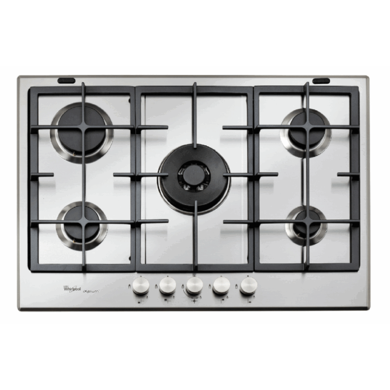 Plaque de Cuisson Whirlpool GMA7522IX 5 Feux 75 cm Inox Tunisie