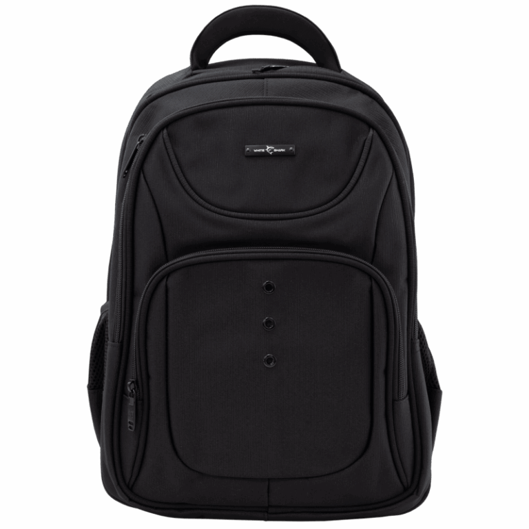 Sac à Dos White Shark COMMANDER 18” Noir – GBP-014 Tunisie