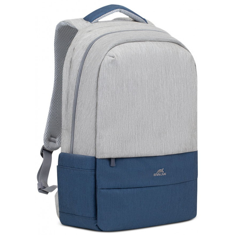 Sac à dos RIVACASE R-7567 Pour PC Portable 17.3″ – Gris&Bleu Tunisie