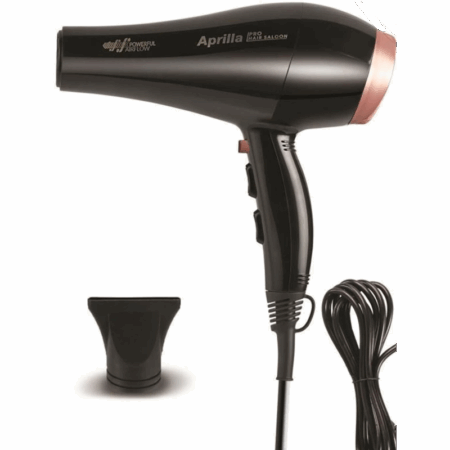 Sèche-Cheveux Professionnel Aprilla AHD-2151 Noir & Bronze Tunisie