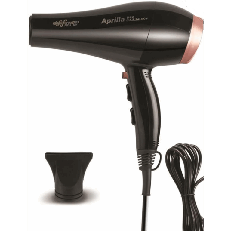 Sèche-Cheveux Professionnel Aprilla AHD-2151 Noir & Bronze Tunisie
