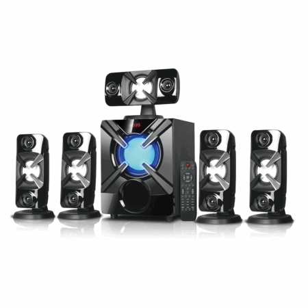 Haut Parleur Sans Fil Gold Sound Gs 5602 Led -Noir – GS-5602 5.1 Tunisie