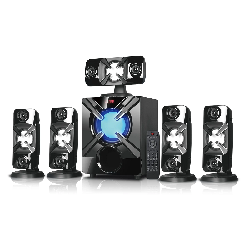 Haut Parleur Sans Fil Gold Sound Gs 5602 Led -Noir – GS-5602 5.1 Tunisie