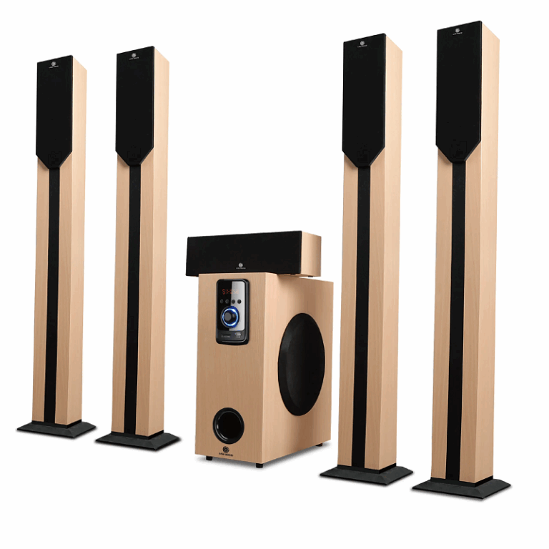 Haut parleur Sans Fil Gold Sound – Bois -GS-6907 Tunisie