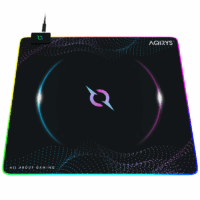 Tapis de Souris Gaming AQIRYS ECLIPSE  Medium MD – Noir Tunisie
