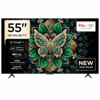 Téléviseur TCL 55C6K QLED Mini LED 4K Smart Google TV Noir Tunisie