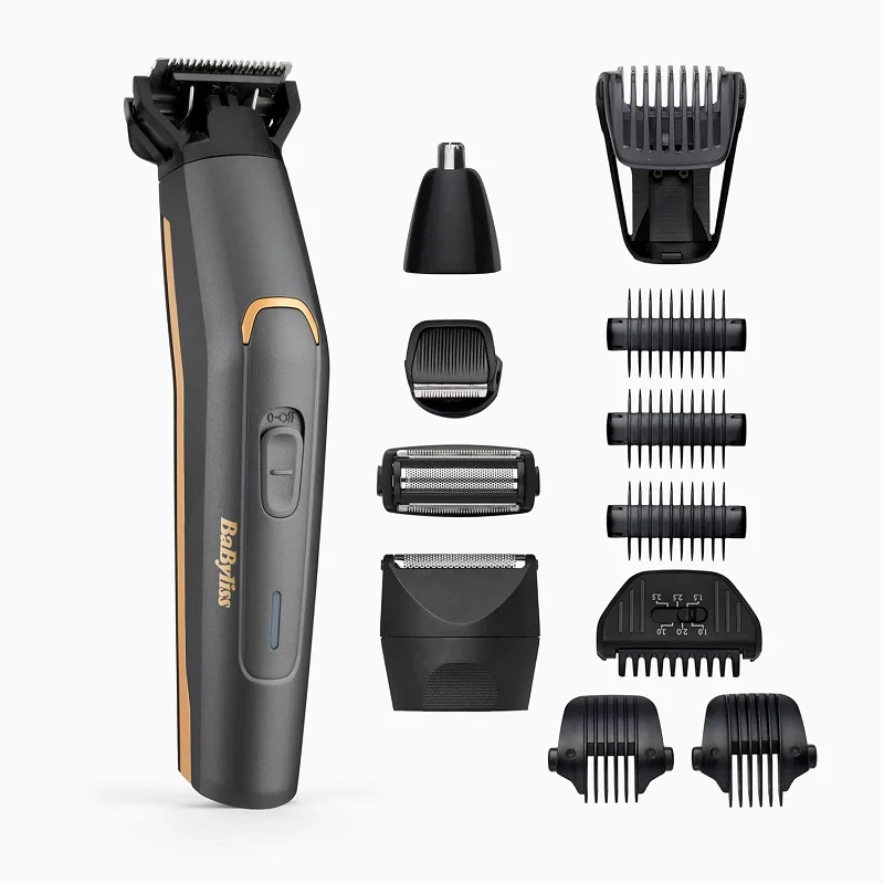 Tondeuse Cheveux Rechargable Babyliss Multi-usages 12 en 1 Gris Tunisie