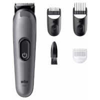 Tondeuse Multifonction Rechargeable 4 en 1 Braun AIO3500 Gris Tunisie
