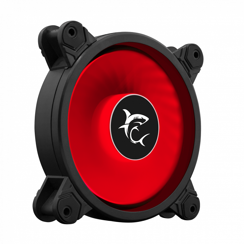 Ventilateur White Shark Dash Avec LED Rouge – 1260-01W-R Tunisie