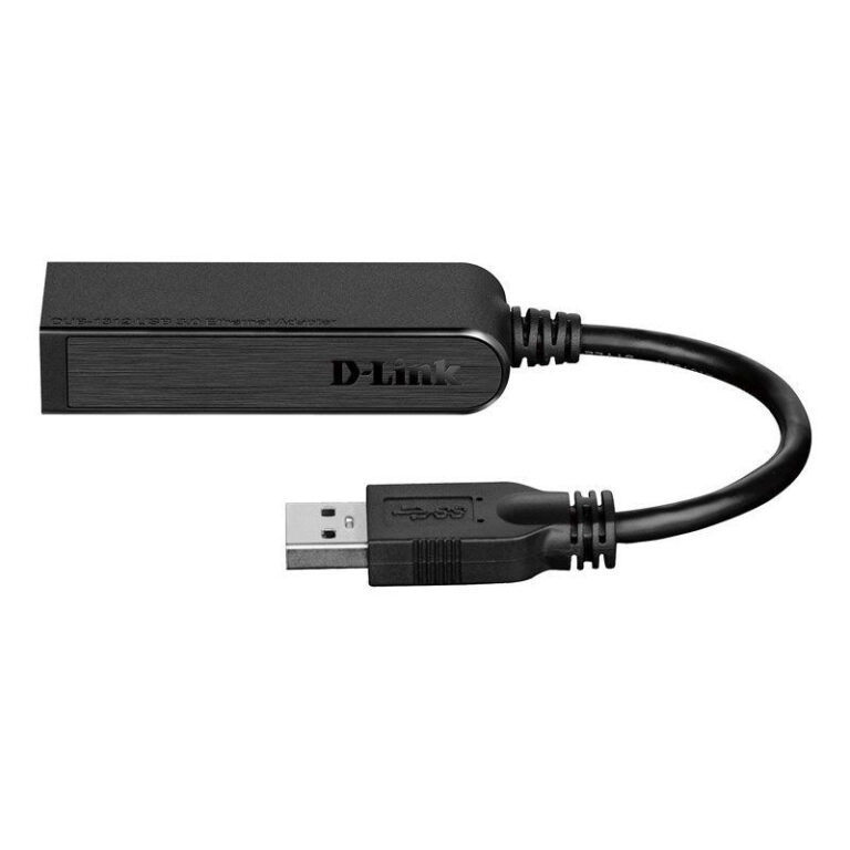 Adaptateur D-link Usb 3.0 Vers Rj-45 Gigabit Ethernet – Noir – DUB-1312 Tunisie