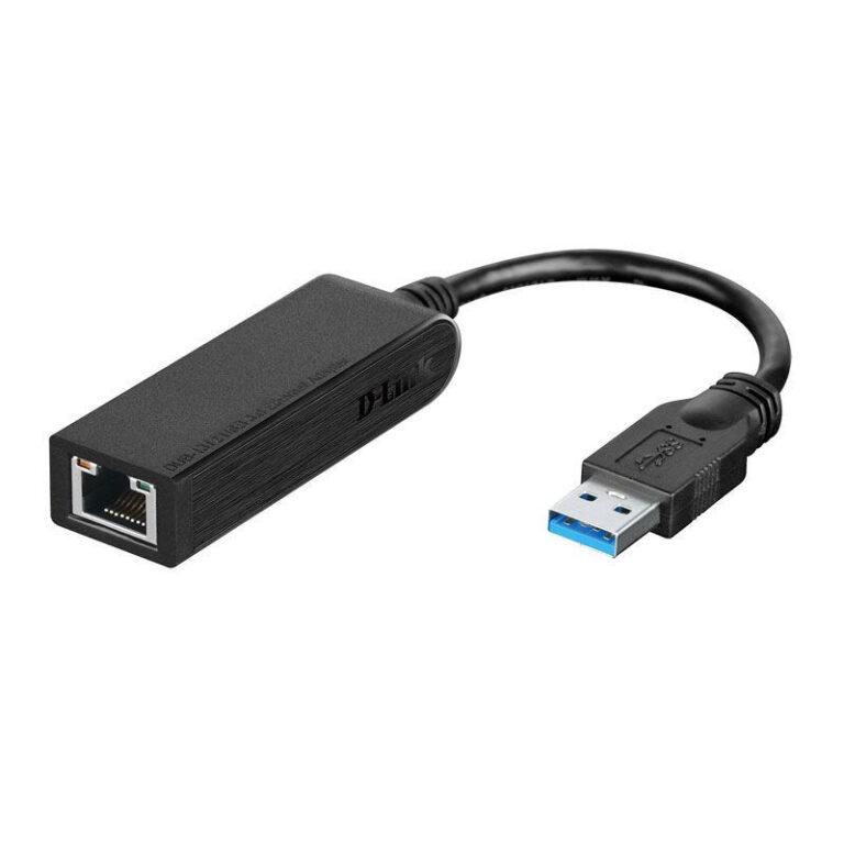 Adaptateur D-link Usb 3.0 Vers Rj-45 Gigabit Ethernet – Noir – DUB-1312 Tunisie