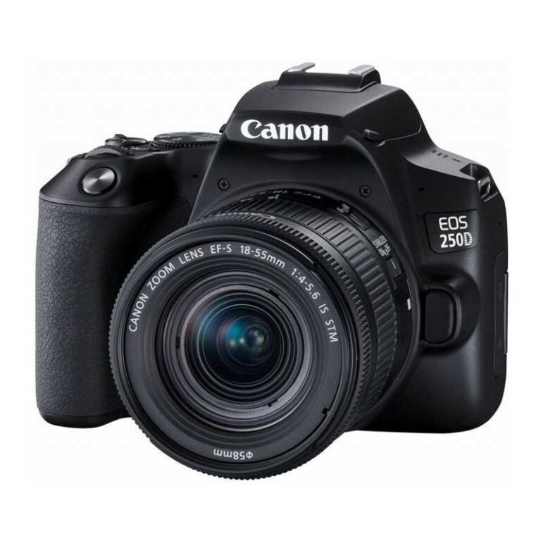 Appareil Photo Reflex Canon Eos 250d + Objectif Ef-s 18-55mm F/4-5.6 Is Stm – 3454C002AA Tunisie