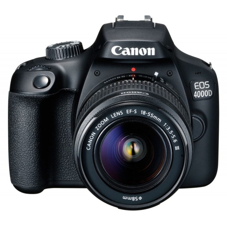 Appareil Photo Reflex CANON EOS 4000D + EF-S 18-55MM DC – PHO-EOS-4000D Tunisie