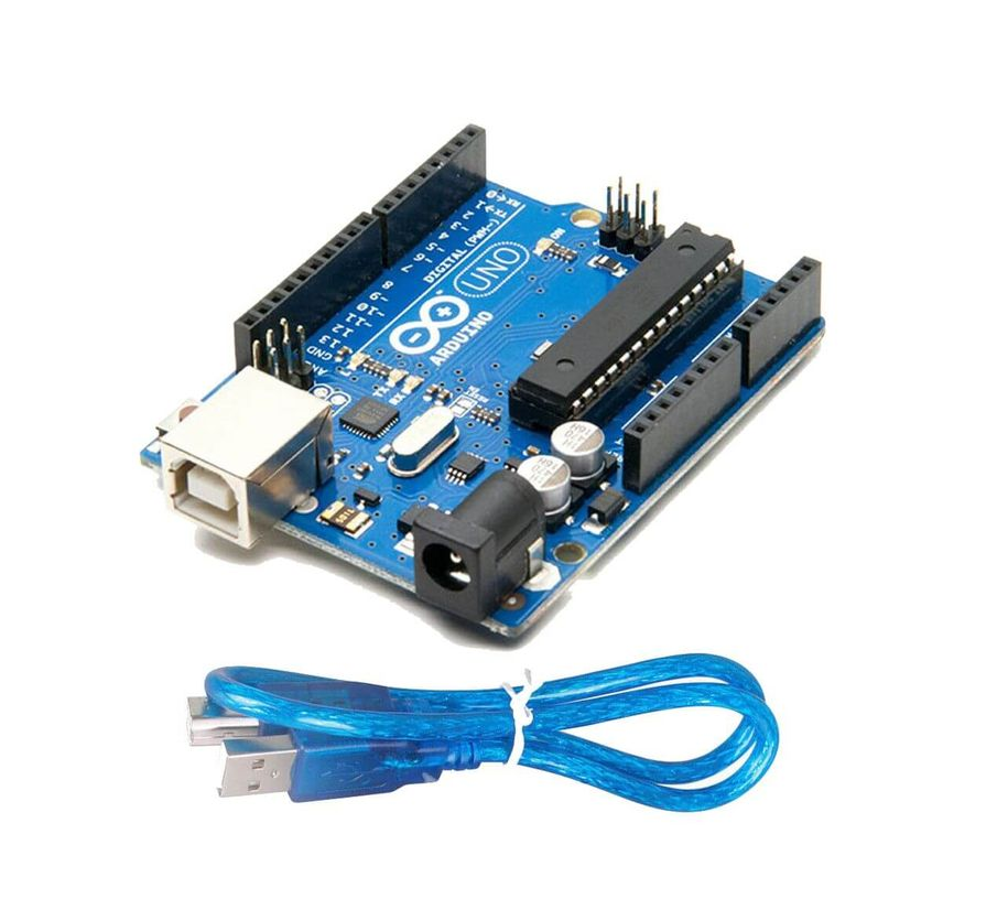 Carte Arduino uno Dip Rev 3 + câble Tunisie