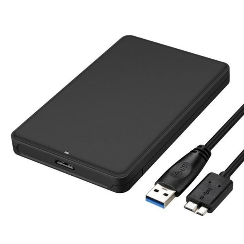 Boitier Pour Disque Dur Externe 2.5 Hdd Usb 3.0 – Noir -160105 Tunisie