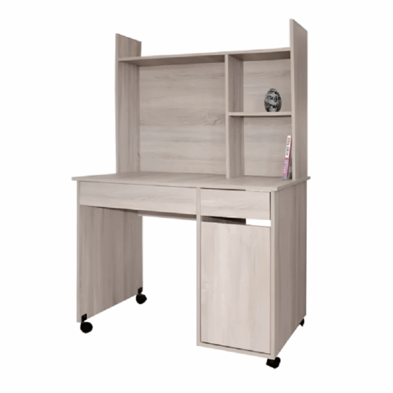 Bureau Avec Niche Zeineb Sotufab Chene Brut – CHE20CB/BC600 Tunisie