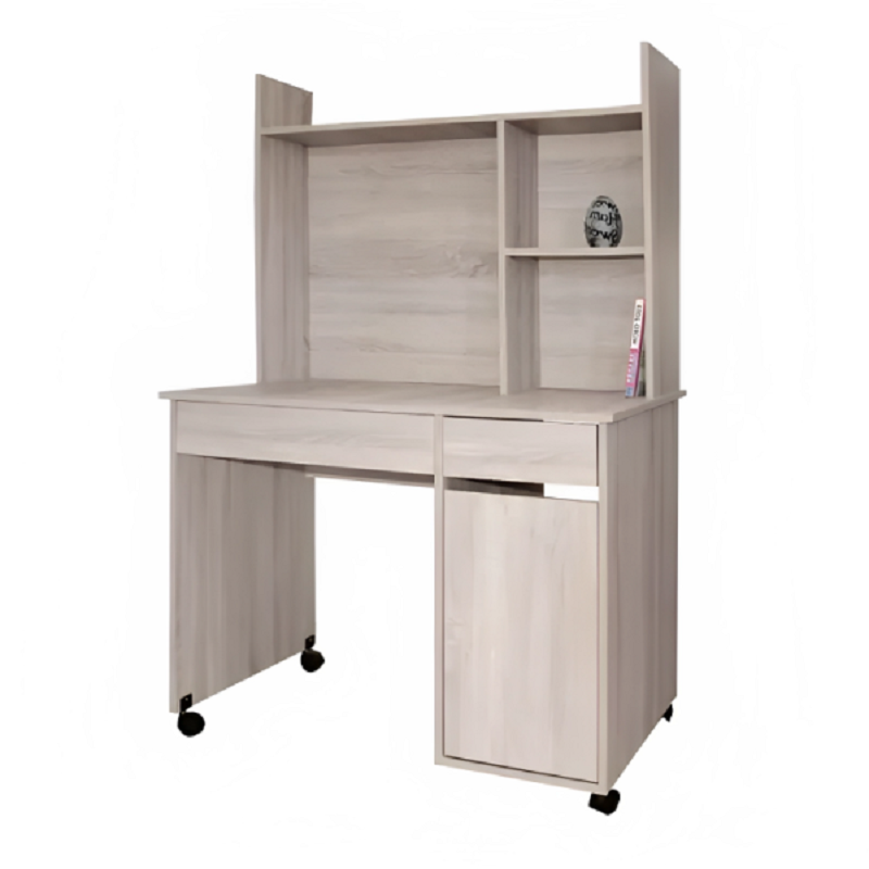 Bureau Avec Niche Zeineb Sotufab Chene Brut – CHE20CB/BC600 Tunisie