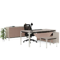 Bureau De Direction Evolve – Marron & Baige Tunisie