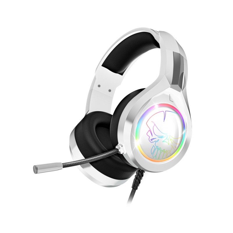 Micro Casque Gamer Spirit Of Gamer Pro H8 Led Rgb – Blanc – MIC-PH8WT Tunisie