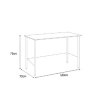 Bureau De Maitre Simple 120X70X75 Cm Sotufab – BM01 Tunisie