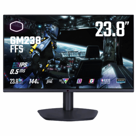 Écran Gaming Cooler Master 24″ Full Hd Ultra Ips 144 Hz – GM238-FFS Tunisie
