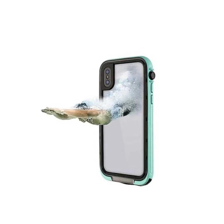 Boîtier d’extérieur Hama Aqua pour Apple iPhone X – Bleu- 177845 Tunisie