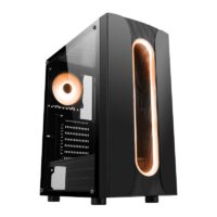 Boitier Hybrok Gaming Race Atx Argb – Noir – DESK-GAMER101 Tunisie