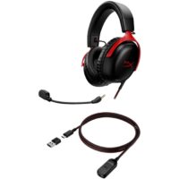Micro Casque Gamer HyperX CLOUD III -Noir &Rouge – 727A9AA Tunisie
