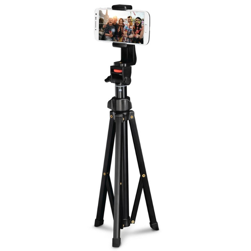 Tige pour selfie Hama “Rotary Smartphone” 150 cm pour smartphones et appareils photos -Noir – 04646 Tunisie