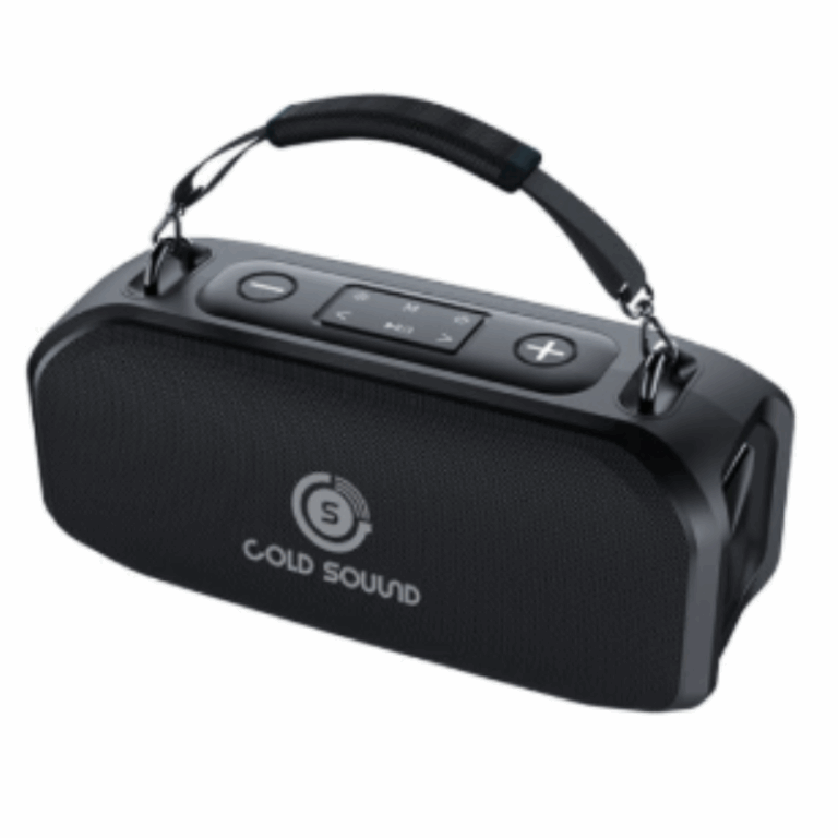 Haut Parleur Gold Sound -Noir -GS ET200 Tunisie