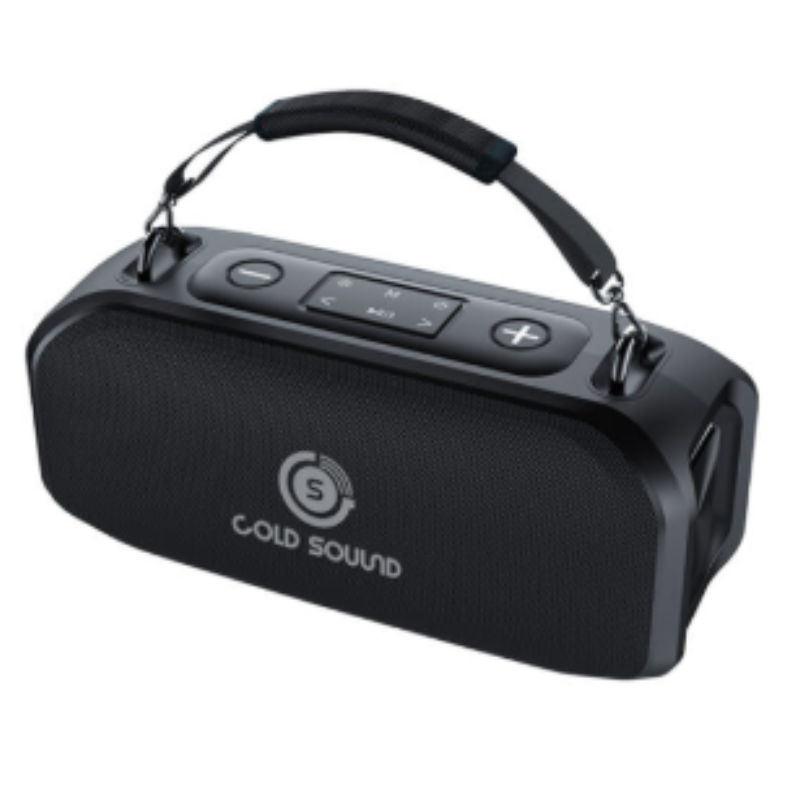 Haut Parleur Gold Sound -Noir -GS ET200 Tunisie