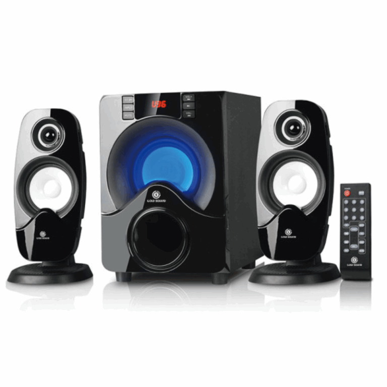 Haut Parleur Gold Sound Avec Bluetooth -Noir -GS-2603 2.1 Tunisie