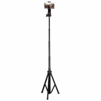 Tige pour selfie Hama “Rotary Smartphone” 150 cm pour smartphones et appareils photos -Noir – 04646 Tunisie
