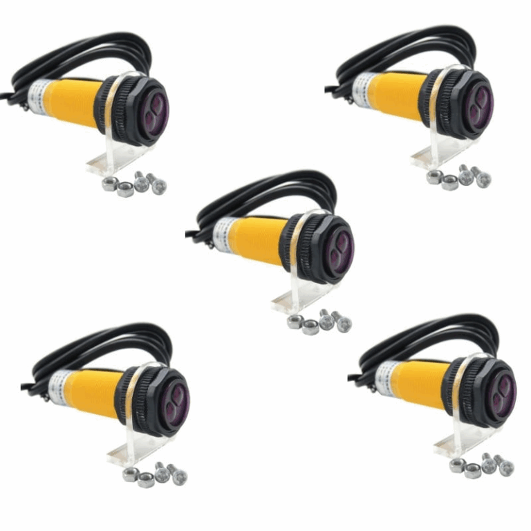 Lot de 5 E18-D80NK Capteur de distance Infrarouge 3-80cm avec support en acrylique Tunisie