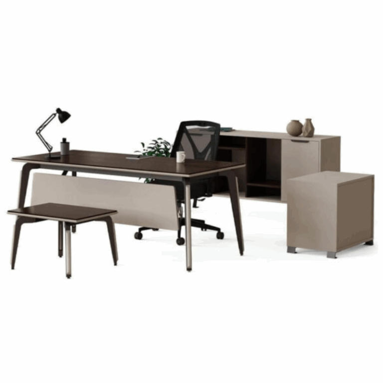 Bureau De Direction Evolve – Marron & Baige Tunisie