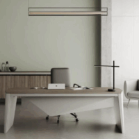 Bureau De Direction Evolve – Marron & Baige Tunisie