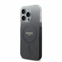 Coque MagSafe Guess Glitter pour iPhone 16 Pro Max – Noir-  30113 Tunisie