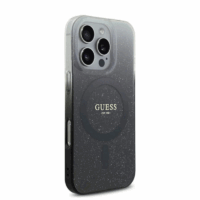 Coque MagSafe Guess Glitter pour iPhone 16 Pro Max – Noir-  30113 Tunisie
