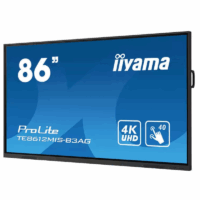 Ecran Interactif IIYAMA ProLite 86” 4K UHD – Noir Mate – TE8612MIS-B3AG Tunisie