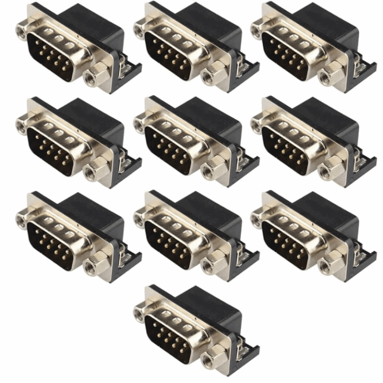 Lot de 10 pièces Connecteur DB9 male 90 degree Tunisie