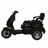 Scooter Électrique NOVAGO Tricity – Noir Tunisie