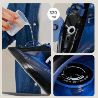 Fer à Repasser Sans Fil Zeegma Ironee Pro 2600 W Bleu Tunisie