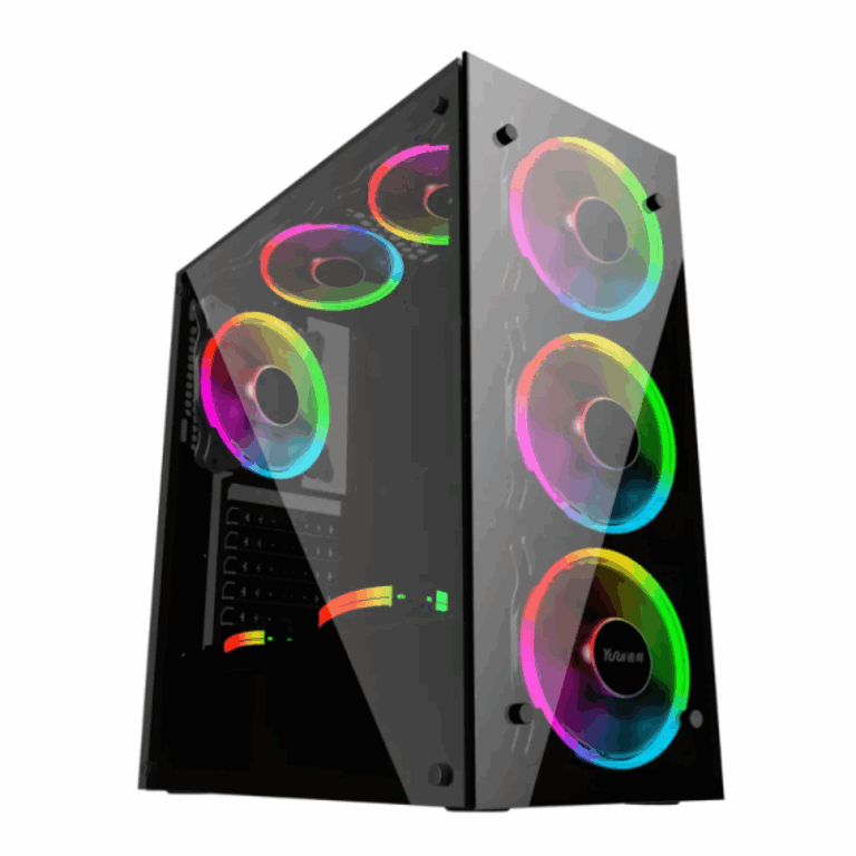 Boitier Hybrok Hellfast RGB – Noir – DESK-GAMER105 Tunisie