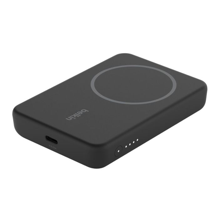 Power Bank BELKIN Boost Charge Magsafe 5000MAH + Support – Noir – BPD004BTBK Tunisie