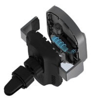 Support Voiture & Chargeur Sans Fil Xiaomi MI 50W – Noir -43585 Tunisie