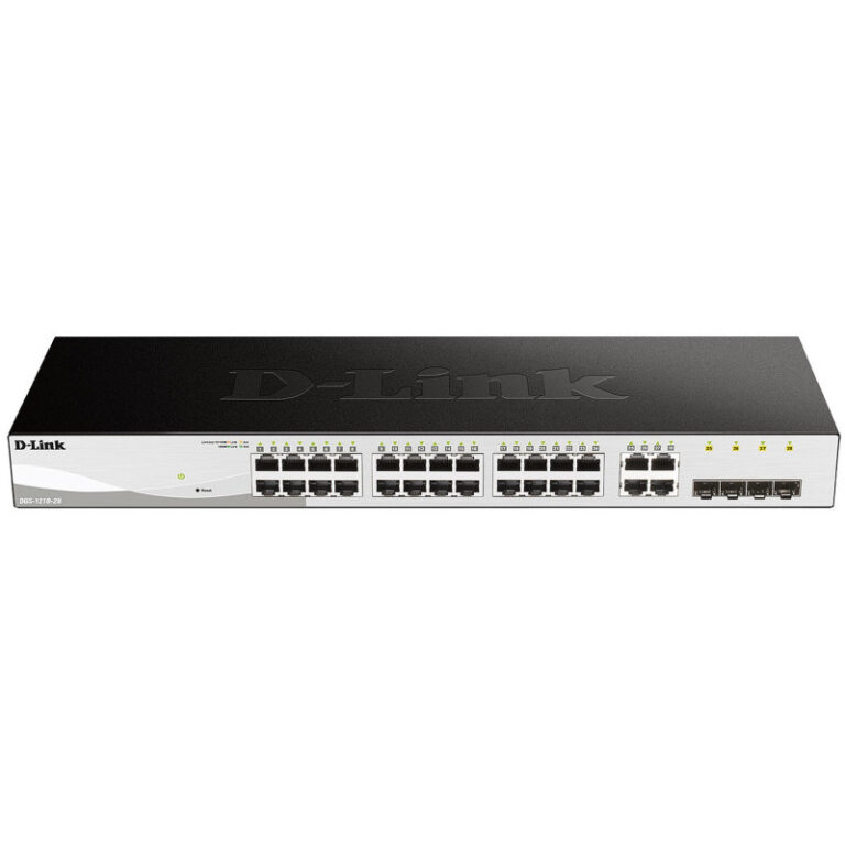 Switch D-link Smart / 24 Ports – Noir -DGS-1210-28/E Tunisie