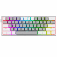 Clavier Gamer Mécanique REDRAGON FIZZ K617-RGB  -Gris &Blanc- K617 Tunisie